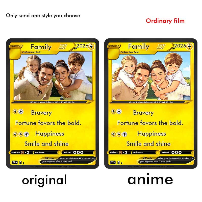 Pokemon Cards Custom Card Styl - огляд і ціна Pet Portrait Custom