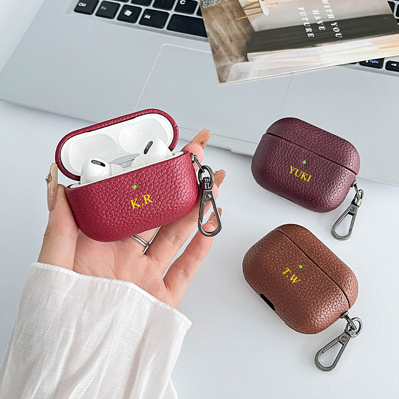 Fashion Cute Mini DIY Earphone - огляд і ціна Monogram Keychain Leather