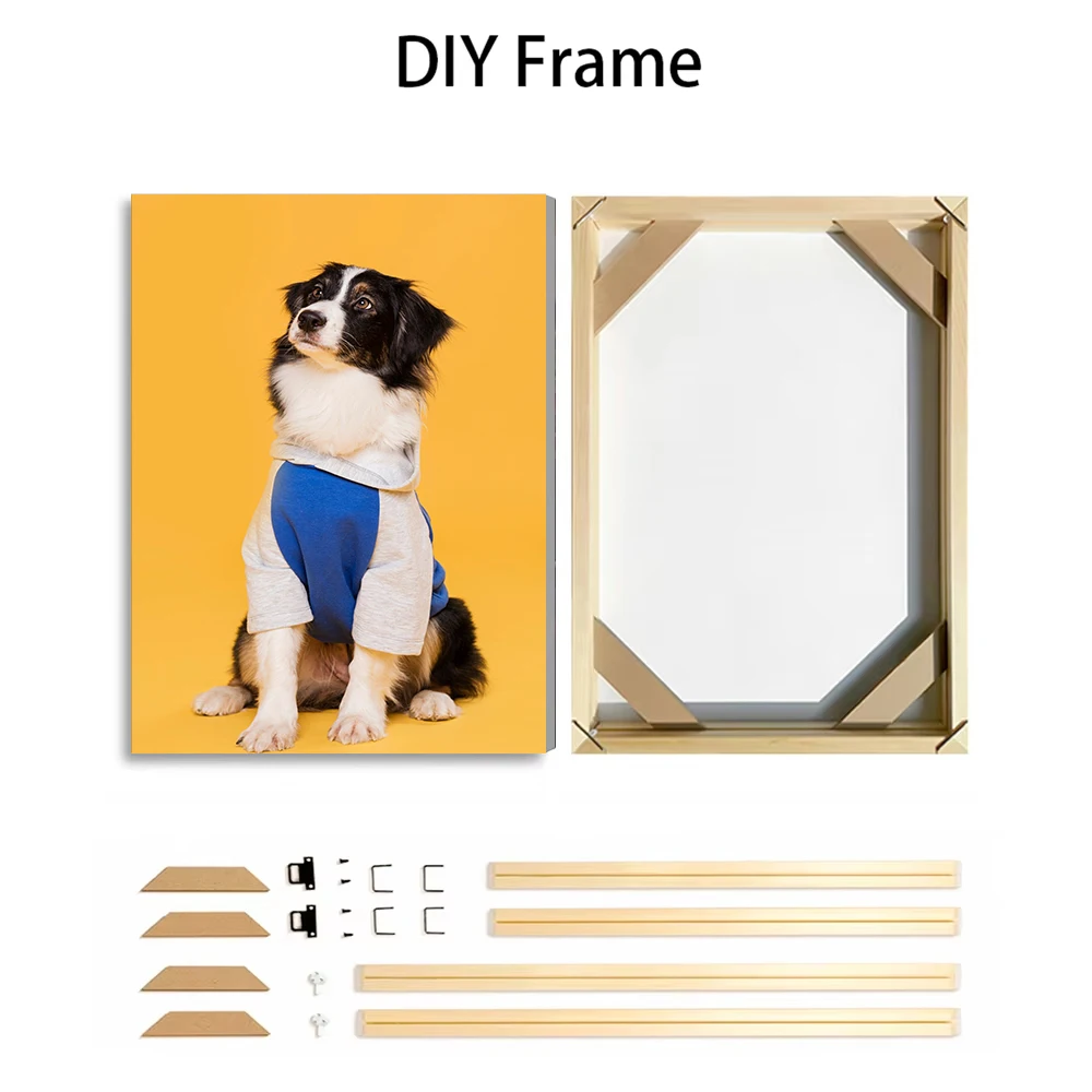 Custom Pet Photo Canvas Print  - огляд і ціна Pet Portrait Custom
