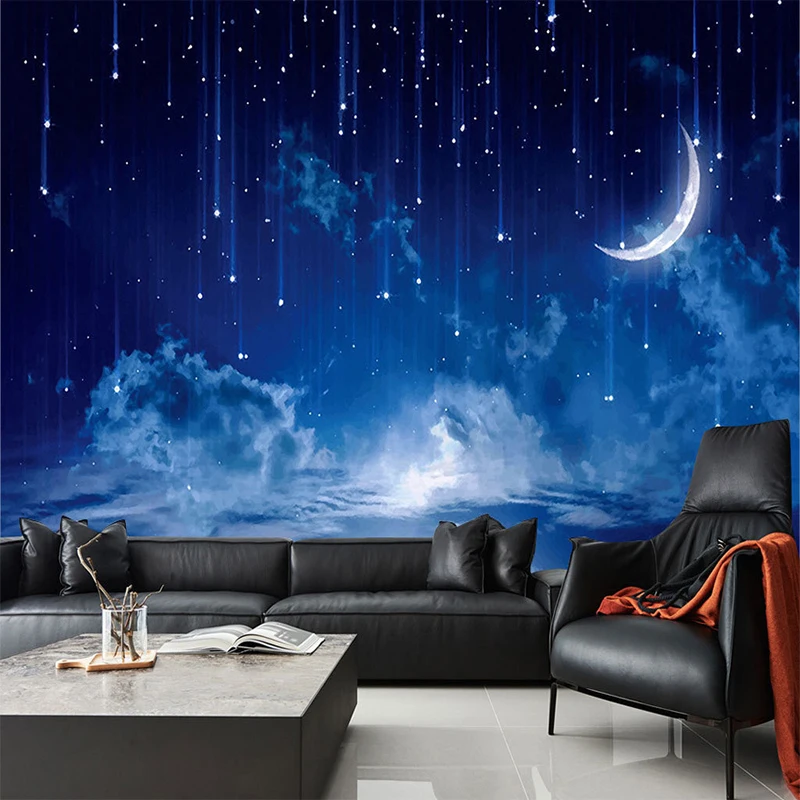 Mural Wallpaper Custom Blue Ni - огляд і ціна Custom Night Sky