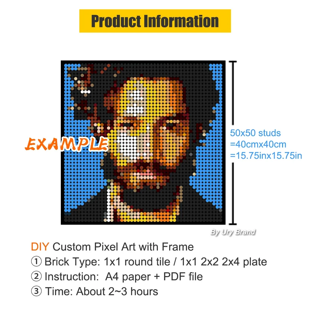 Pixel Art Custom Photo Persona - огляд і ціна Pet Portrait Custom