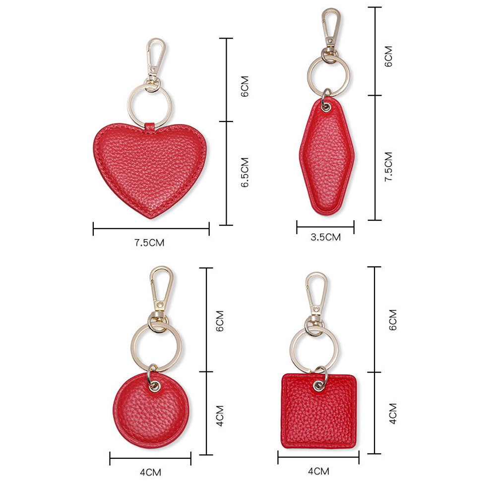 Custom Letters Leather Keychai - огляд і ціна Monogram Keychain Leather